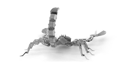 Fascinations Metal Earth 3D Laser Cut Steel Model Kit Arachnid Insect Scorpion